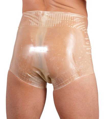 Transparante latex diaper slip